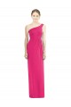 Cheap One Shoulder Long Chiffon Bridesmaid Dress Canada