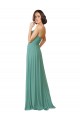 Cheap Spaghetti Straps Sweetheart A-Line Chiffon Bridesmaid Dress Canada
