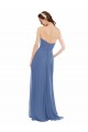 Cheap Classic Strapless Bridesmaids Dress with Draped Sweetheart Bodice and Side Slit Canada