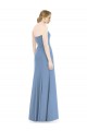 Cheap Draped Strapless Sweetheart Trumpet Chiffon Bridesmaid Dress Canada