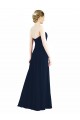 Cheap Sweetheart Neckline Draped Floor Length Chiffon Bridesmaid Dress Canada