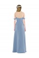 Cheap Sweetheart Neckline Chiffon Off-the-Shoulder Bridesmaid Dress Canada