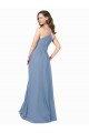 Cheap A-Line Ruched V-Neckline Chiffon Bridesmaid Dress Canada