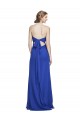 Cheap Sweetheart Neckline Chiffon Ruched Bodice Tie Back Bridesmaid Dress Canada