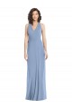 Cheap V-Neck Halter Back Straps Chiffon Bridesmaid Dress Canada