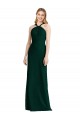 Cheap Sleek Full-Length Twist Halter Chiffon Bridesmaid Dress Canada