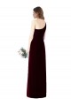 Cheap One Shoulder Chiffon Trumpet Bridesmaid Dress Canada