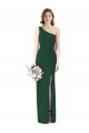 Cheap One Shoulder Chiffon Trumpet Bridesmaid Dress Canada