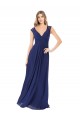 Cheap Embroidered Keyhole Back Chiffon Bridesmaid Dress Canada