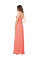 Cheap Empire Waist Spaghetti Straps Sweetheart Chiffon Bridesmaid Dress Canada