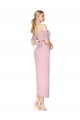 Cheap Mermaid Cold Shoulder Short Knee Length Chiffon Bridesmaid Dress Canada