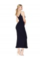 Cheap Short High Neck Spaghetti Straps Chiffon Bridesmaid Dress Canada