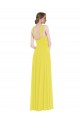 Cheap Wide Strap Sweetheart Maxi Bridesmaid Dress Canada