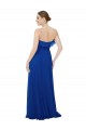 Cheap Ruffled Chiffon Strapless Bridesmaid Dress Canada