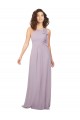 Cheap Halter Neck Bridesmaid Dress with Bow Canada