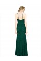 Cheap High Illusion Halter Neck Long Lace Bridesmaid Dress Canada