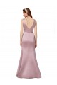 Cheap Formal and Sexy Satin Bridesmaid Dress with Side Cutouts Canada
