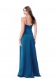 Cheap Cowl Neck Salky Satin Bridesmaid Dress Canada