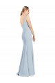 Cheap Sleeveless Seamed Bodice Trumpet Bridesmaid Dress Canada