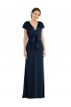 Cheap Soft Bow Blouson Bodice Trumpet Bridesmaid Dress Canada