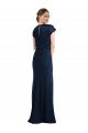 Cheap Soft Bow Blouson Bodice Trumpet Bridesmaid Dress Canada