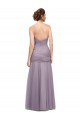 Cheap Draped Long Mermaid Sweetheart Tulle Bridesmaid Dress Canada