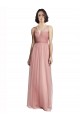 Cheap V-Neck Illusion Tulle Bridesmaids Dress Canada