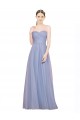 Cheap Strapless Sweetheart A-Line Tulle Bridesmaid Dress with Low Back Canada
