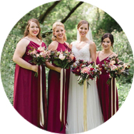 Cheap Red Bridesmaid Dresses Canada